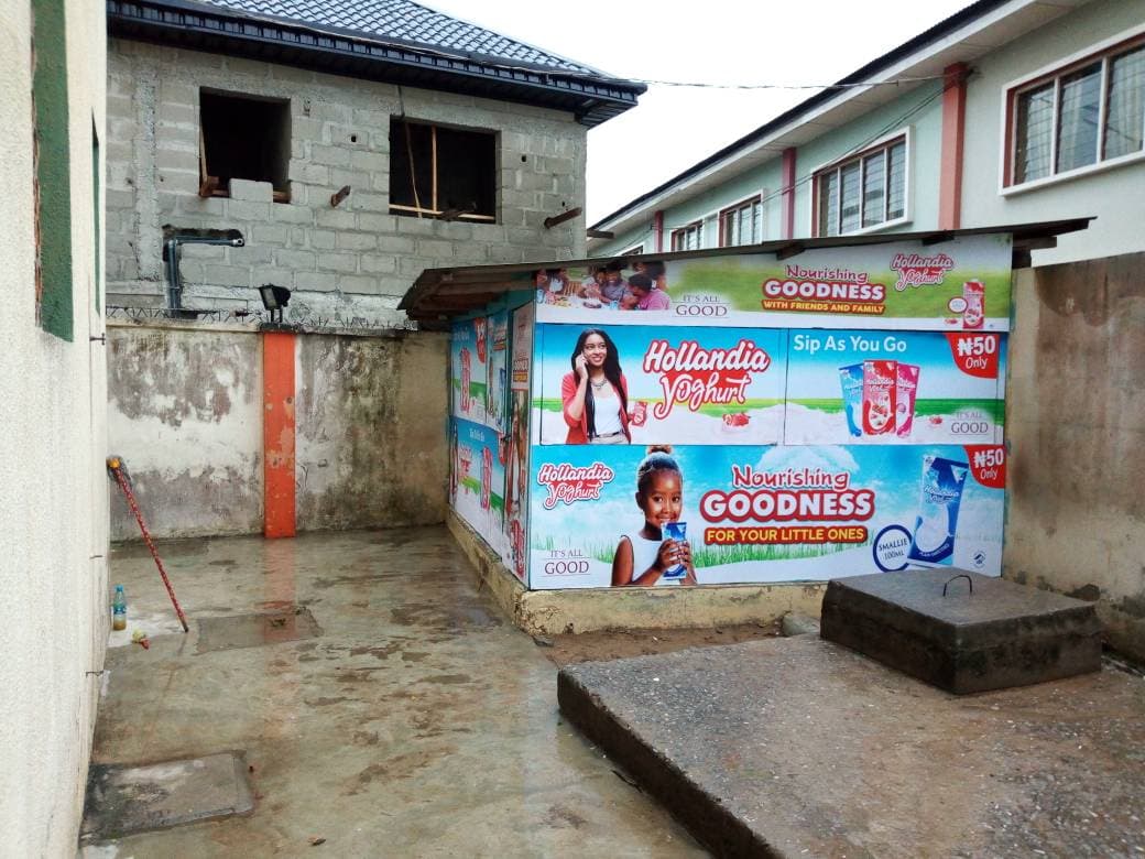 Hollandia — Kiosk wrap, full elevation.