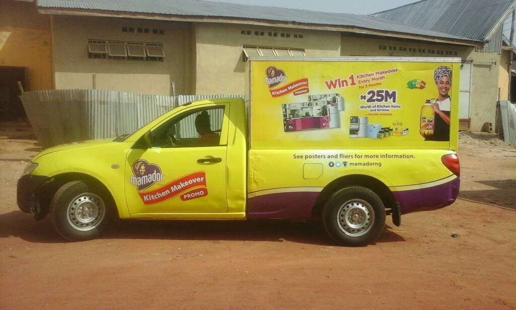 Mamador — Promo truck, full side wrap.